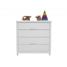 Load image into Gallery viewer, George &amp; Mason Baby - Tutto Chest Of Drawers With Wheels
