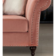 Load image into Gallery viewer, LUX Padded 1 Seater Sofa Pink
