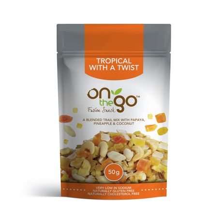 On The Go Tropical with a Twist 12x50g Buy Online in Zimbabwe thedailysale.shop