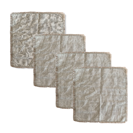 Heimwee Huis Linen Napkins - Oat - Set of 4 Buy Online in Zimbabwe thedailysale.shop
