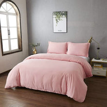 Load image into Gallery viewer, Wrinkle Resistant Egyptian Comfort Duvet Cover: Cool Flower Pink - King
