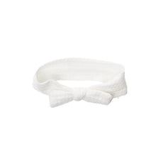 Load image into Gallery viewer, All Heart White Headband With Bow
