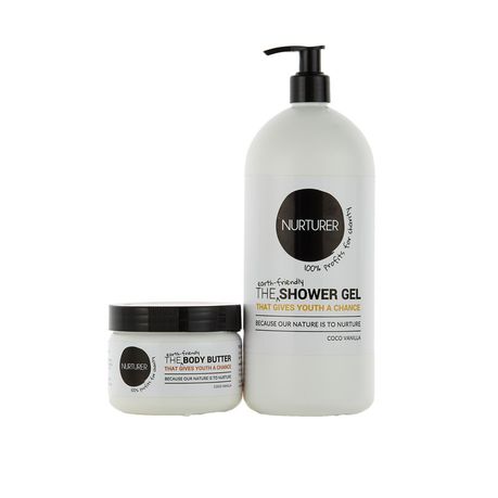 Nurturer - 2in1 Shower Gel & Body Butter Combo Buy Online in Zimbabwe thedailysale.shop