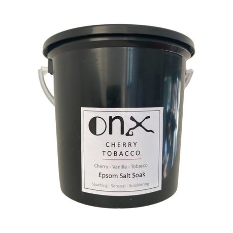 OnX Cherry Tobacco Scented Epsom Salt Soak - 1Kg Buy Online in Zimbabwe thedailysale.shop