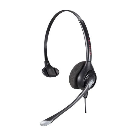 Calltel HW351N Mono-Ear Noise-Cancelling Headset with Quick Disconnect