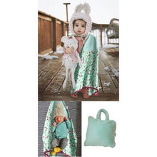 Load image into Gallery viewer, Convertible Baby Blanket Bag - Cream Soda Unicorn
