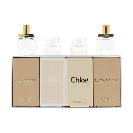Chloe 4 Pieces Mini Set Nomade Edp 2 X 5ml - Chloe Edt/Edp 5ml (Parallel Import)