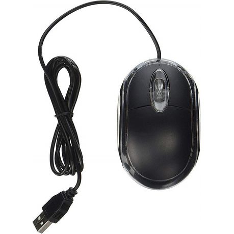 ZAtech 3D Optical Mouse - Black