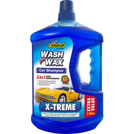 Shield - Xtreme Wash and Wax Car Shampoo With Beads 2L Buy Online in Zimbabwe thedailysale.shop
