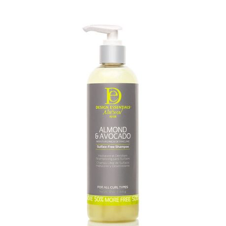 Almond Avocado  Moisturizing &  Detangling Sulphate - Free Shampoo - 372g