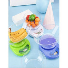 Load image into Gallery viewer, 5kg Electronic Kitchen LCD Scale with Bowl - Green
