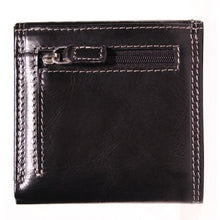 Load image into Gallery viewer, Nuvo - AW119 Black Leather Trifold Men's Wallet
