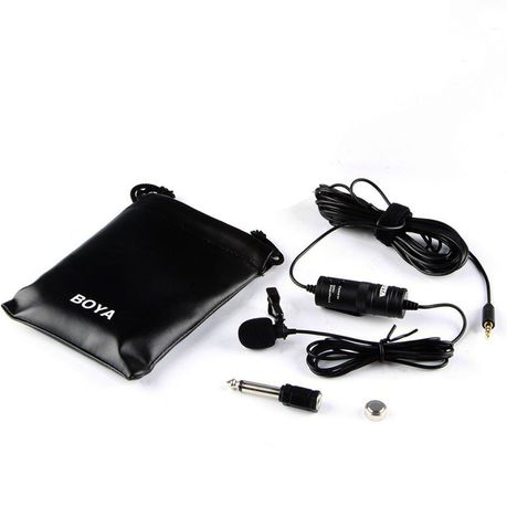 BOYA  OmniDirectional Lavalier Microphone - PC/Mobile/Laptop/Camera - BY-M1 Buy Online in Zimbabwe thedailysale.shop