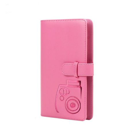 Photo Album for FUJIFILM Instax Polaroid Photos (Pink) Buy Online in Zimbabwe thedailysale.shop
