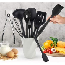 Load image into Gallery viewer, 10 Piece Silicone Nonstick Utensil Set IB-70
