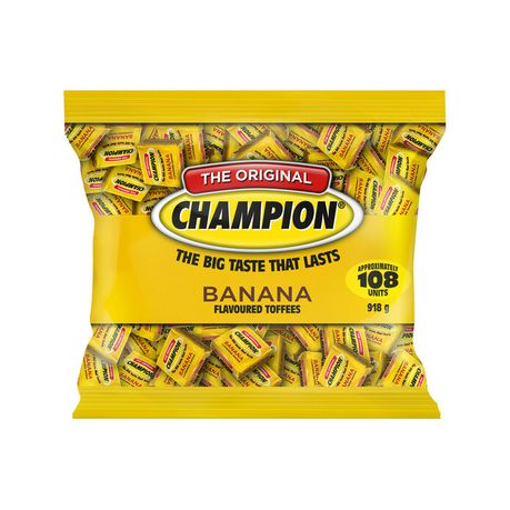 Champion Toffees - Banana - 918g Buy Online in Zimbabwe thedailysale.shop