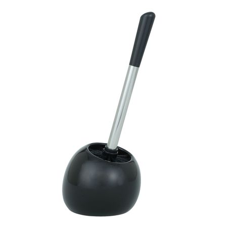 Wenko - Toilet Brush - Polaris Range - Black - Ceramic