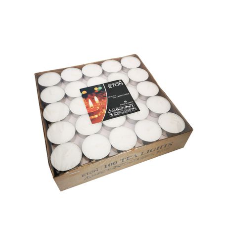 Tea Light Candles - 100 Pack Buy Online in Zimbabwe thedailysale.shop