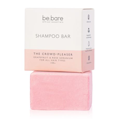 Be Bare The Crowd Pleaser Shampoo Bar 100g Buy Online in Zimbabwe thedailysale.shop