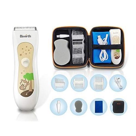 Bimirth Toddler & Kids Waterproof Rechargeable Hair Clippers with Accessories Buy Online in Zimbabwe thedailysale.shop