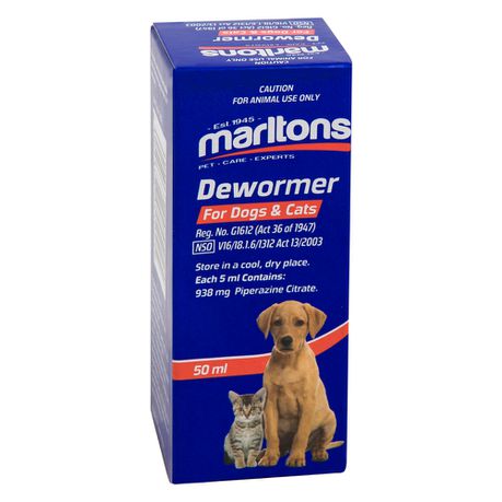Marltons D Wormer 50Ml Buy Online in Zimbabwe thedailysale.shop