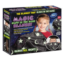 Load image into Gallery viewer, Magic Glow In The Dark Blanket
