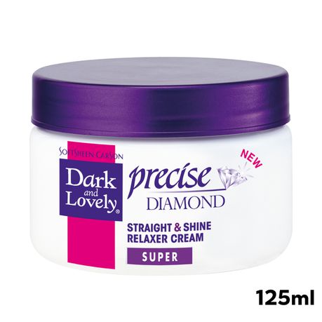 Dark and Lovely Precise Diamond Straight And Shine Relaxer Super - 125ml Buy Online in Zimbabwe thedailysale.shop