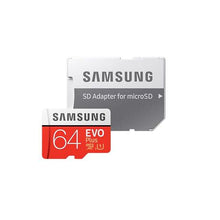 Load image into Gallery viewer, Samsung EVO Plus 64GB MicroSDXC with SD Adapter
