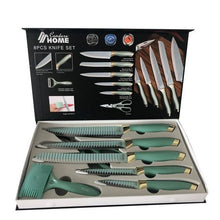 Load image into Gallery viewer, Condere Home - 8 Piece Finish Kitchen Knife Set (Non-Stick Coating) - 211010
