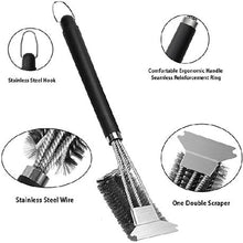 Load image into Gallery viewer, Braai Grill Brush and Scraper - Heavy Duty Premium Quality
