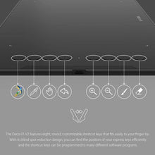 Load image into Gallery viewer, XP-Pen Deco 01 V2 Graphics Drawing Tablet
