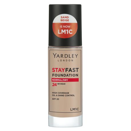 Yardley Stayfast Foundation Normal Dry LM1C Buy Online in Zimbabwe thedailysale.shop