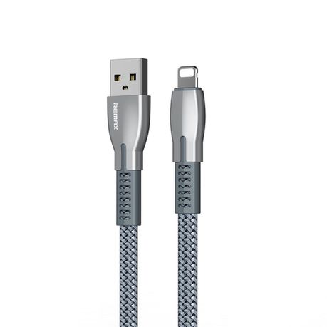 Remax Gonro Series 2.4A Data Cable For Lightning RC-159I - Silver Buy Online in Zimbabwe thedailysale.shop