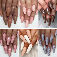 Load image into Gallery viewer, Styleberry Acrylic Nail Polish Powder Dip Set - Nude

