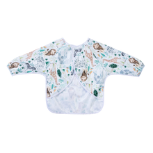 Load image into Gallery viewer, Trendlings Long Sleeve Waterproof Bib - 6-18months - Safari
