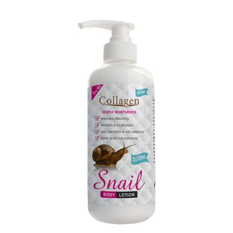 2x 500ml Anti Wrinkle Collagen Snail Skin Moisturizing Body Lotion Buy Online in Zimbabwe thedailysale.shop