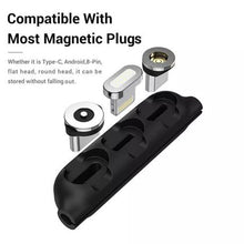 Load image into Gallery viewer, 2m 3-in-1 TOPK Charging Cable PLUS Magnetic Head Storage Clip
