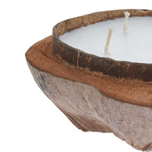 Load image into Gallery viewer, Eco Coconut Bowl Candle with 3 Wicks - Lavender
