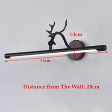 Load image into Gallery viewer, 12 Watt Antler LED Wall Bathroom Mirror Front Light - 58cm
