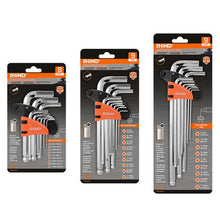 Load image into Gallery viewer, Shind Short Ball End Hexagon Key 9 Piece
