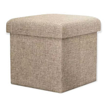 Load image into Gallery viewer, Urban Lifestyle Trend Storage Stool – Large - Beige
