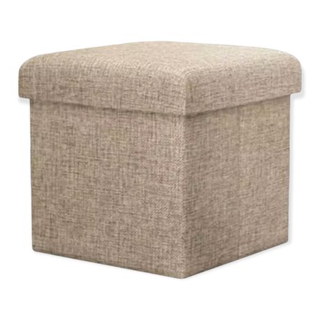 Urban Lifestyle Trend Storage Stool – Large - Beige