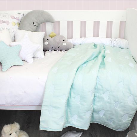 Sheraton 300TC Mint Quilted Cot Comforter Buy Online in Zimbabwe thedailysale.shop