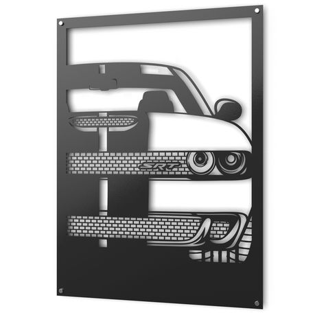 Dodge Challenger Inspired Wall Art Man Cave Home Décor - 80x60cm Buy Online in Zimbabwe thedailysale.shop