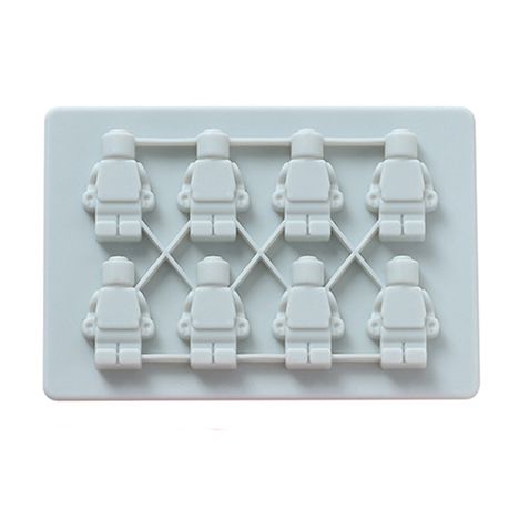 8 Robot Baby Food DIY Silicone Mould for Chocolate, Candy, Gummy Buy Online in Zimbabwe thedailysale.shop