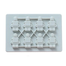 Load image into Gallery viewer, 8 Robot Baby Food DIY Silicone Mould for Chocolate, Candy, Gummy
