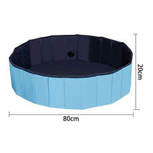Load image into Gallery viewer, Foldable Outdoor Pet Dogs Cats Bathtub Wash Tub Portable Swimming Pool
