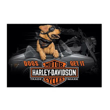 Load image into Gallery viewer, Aankopen - Harley Davidson Midnight Bikes - Retro Vintage Metal Wall Plate
