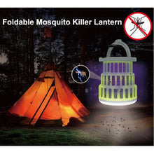 Load image into Gallery viewer, Collapsible Mosquito Zapper Lamp – Rechargeable
