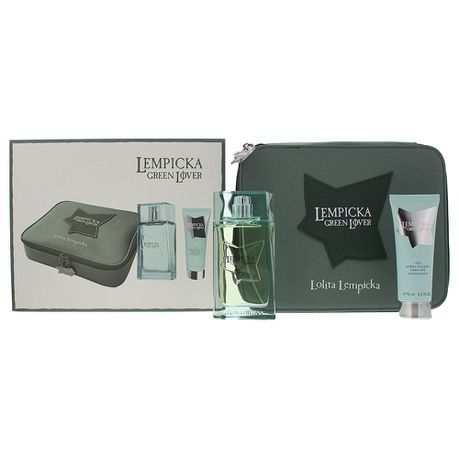 Lolita Lempicka Green Lover EDT, Aftershave Gel & Pouch (Parallel Import) Buy Online in Zimbabwe thedailysale.shop